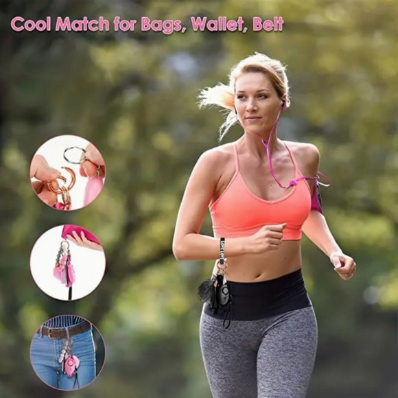 11pcs Self Defense Keychain (Purple) - Picture 2 of 4